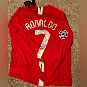 Cristiano Ronaldo Manchester United #7 Home Premiere League Jersey